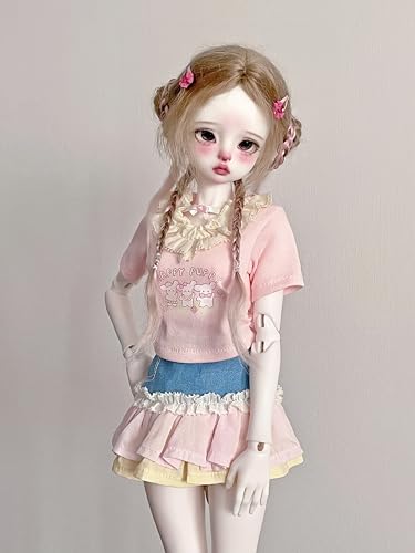 AMITD Bjd Doll Clothes,Fashions Cute Clothing,Dress Handmade,Suitable for 11-18 inch 1/4 and 1/6 BJD Dolls (F, 1/4) von AMITD