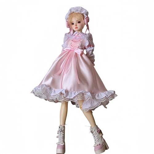 AMITD Bjd Doll Clothes Handmade Fashionable and Cute Clothing Suitable for 1/3 1/4 18inch 24 inch BJD SD Doll The Best Choice for a Gift (Q, 1/4) von AMITD