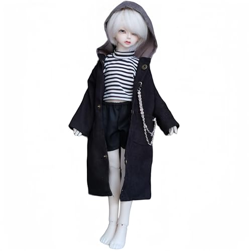 AMITD Bjd Doll Clothes Handmade Shirt Shorts Outerwear and Ornament Suitable for 1/3 1/4 1/6 BJD Doll SD Doll Gifts for Girls (F, 1/3) von AMITD