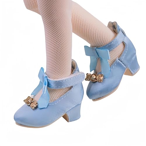AMITD Bjd Doll Shoes 1/6 Ball Jointed Doll Shoes Handmade Fashion Shoes for 1/6 BJD Doll and Gifts for Doll Lovers (K) von AMITD