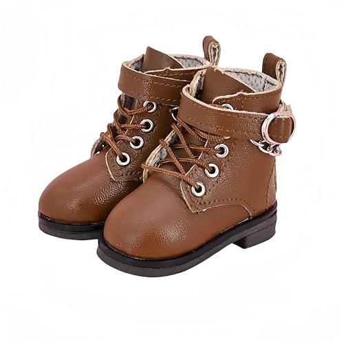 AMITD Bjd Doll Shoes 1/6 Carefully Crafted Fashionable Shoes for 10-12 inch Bjd Doll Gifts for Doll Lovers (Brown) von AMITD