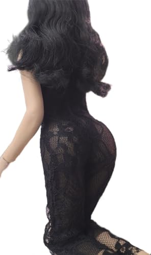 AMITD CKtoys ck032 1/6 Scale Lace One-Piece Pants for 12 inch Female Action Figure(Black) von AMITD