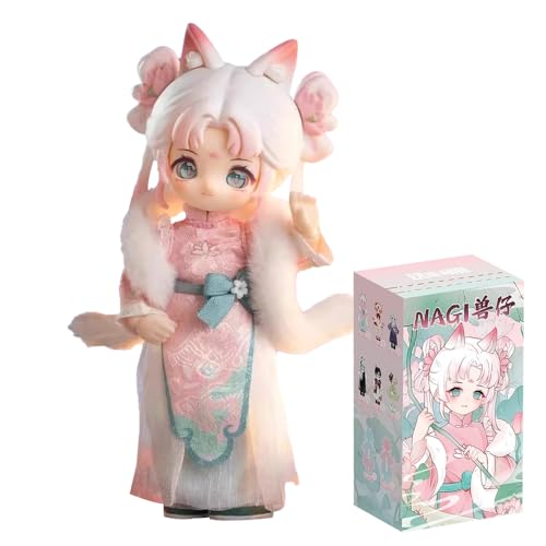 AMITD NAGI Fourth Generation The Untrammeled Traveler Series Ob11 1/12 Bjd Doll Gift Figure Toy Cute Action Anime Figures Dolls Toys (Single Box) von AMITD