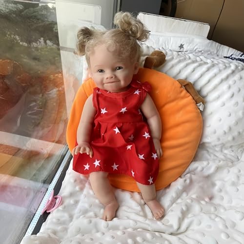 AMITD Reborn Baby Dolls Silicone Full Body,13 inch Not Vinyl Dolls,Realistic Newborn Baby Doll,That Look Real (F) von AMITD