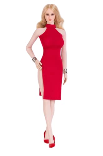 AMITD SGTOYS S-09F 1/6 Scale Women's Double Split Long Skirt Dress Set for 12 Inch Female Collectible Figure Body AMITD SGTOYS S-09F 1/6 Scale Women's Double Split Long Skirt Dress Set for 12 Inch Female Collectible Figure Body von AMITD