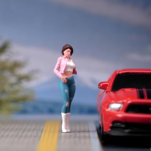 AMITD Standing Girl Model in Hands on HIPS Posture Figurine, 1/64 Scales Female Standing in a Akimbo Pose Figure Diorama AMITD Standing Girl Model in Hands on HIPS Posture Figurine, 1/64 Scales Female Standing in a Akimbo Pose Figure Diorama von AMITD