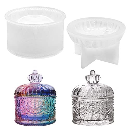 AMJKEJI Harz gießen Silikonform, Schachtel Epoxidharz Formen, Dosen Aufbewahrungsbox Gießform mit Deckel Schmuckschatulle Resin Form Schmuck Gießformen Für Handwerk DIY für Anfängerset AMJKEJI Harz gießen Silikonform, Schachtel Epoxidharz Formen, Dosen Aufbewahrungsbox Gießform mit Deckel Schmuckschatulle Resin Form Schmuck Gießformen Für Handwerk DIY für Anfängerset von AMJKEJI