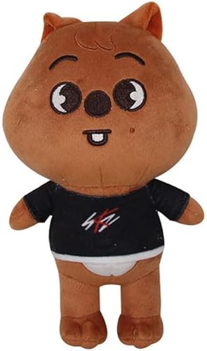 AMLHTY 20 cm Plüsch-Spielzeug, Kpop Stray Kids Puppe aus weichem Plüsch, Skzoo Cartoon, Plüsch, neue Kleidung, SKZ Zeichnung für Fans (Han Quokka) von AMLHTY