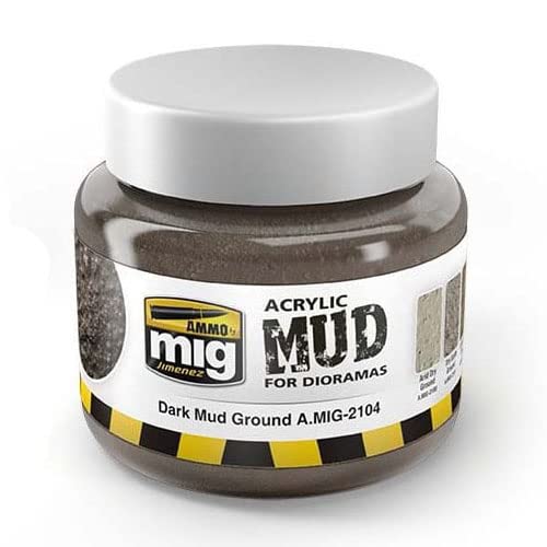 Ammo of MIG Acrylpaste mit dunklem Schlamm-Effekt - 250 ml Ammo of MIG Acrylpaste mit dunklem Schlamm-Effekt - 250 ml von AMMO Mig