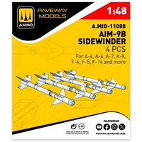 AIM-9B Sidewinder (4 pcs) von AMMO by MIG Jimenez