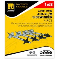 AIM-9L/M Sidewinder (4 pcs) von AMMO by MIG Jimenez