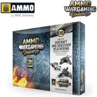 AMMO WARGAMING UNIVERSE 08 - Aircraft and Spaceship Weathering von AMMO by MIG Jimenez