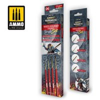 AMMO WARGAMING UNIVERSE - Marta Kolinsky Figures Brush Set von AMMO by MIG Jimenez