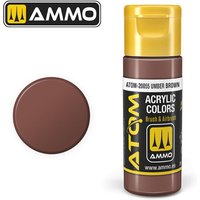 ATOM COLOR Umber Brown von AMMO by MIG Jimenez