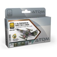 ATOM F-104 Starfighter in Turkey, Italy & Canada Set von AMMO by MIG Jimenez