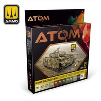 ATOM-German Tank Colors WWII von AMMO by MIG Jimenez