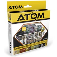 ATOM German WWII Accessories Set von AMMO by MIG Jimenez