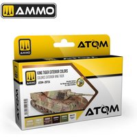 ATOM King Tiger Exterior Colors Set von AMMO by MIG Jimenez