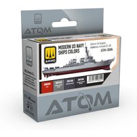 ATOM Modern US Navy Ships colors Set von AMMO by MIG Jimenez