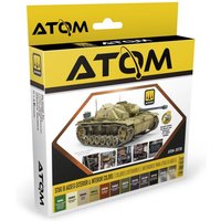 ATOM STUG III Ausf.G Exterior & Interior Colors Set von AMMO by MIG Jimenez