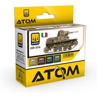 ATOM WWII Regio Esercito Colors Set von AMMO by MIG Jimenez