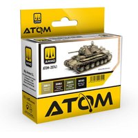 ATOM WWII Soviet Vehicles Camouflage Colors Set von AMMO by MIG Jimenez