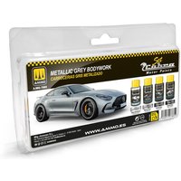 Cobra Motor Metallic Grey Bodyworks Set von AMMO by MIG Jimenez
