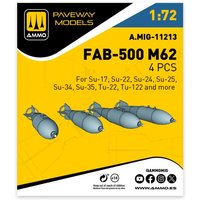 FAB-500 M62 (4 pcs) von AMMO by MIG Jimenez