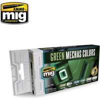 Green Mechas Colors von AMMO by MIG Jimenez