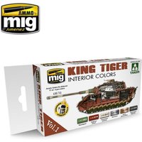 King Tiger Interior Colors (Special TAKOM Edition) Vol. 1 von AMMO by MIG Jimenez