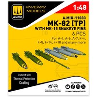 MK-82 with thermal protection and MK-15 Snakeye fin (6 pcs) von AMMO by MIG Jimenez