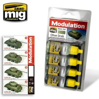 Olive Drab Modulation Set von AMMO by MIG Jimenez