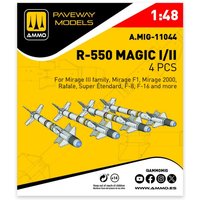 R-550 Magic I/II (4 pcs) von AMMO by MIG Jimenez