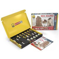 SOLUTION BOX 09 - Brick Buildings Colors and Weathering System von AMMO by MIG Jimenez