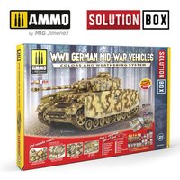 SOLUTION BOX 19 â WWII German Mid-War Vehicles von AMMO by MIG Jimenez