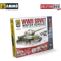 SOLUTION BOX  MINI 20 - How to paint WWII Soviet Winter Vehicles von AMMO by MIG Jimenez