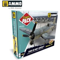 SUPER PACK WWII US Navy Aircraft von AMMO by MIG Jimenez