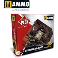 SUPER PACK Weathering for Engines von AMMO by MIG Jimenez