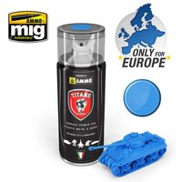 Space Blue Matt Primer - Titans Hobby von AMMO by MIG Jimenez