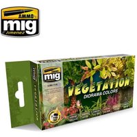Vegetation Diorama Colors von AMMO by MIG Jimenez