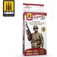 WWII US Paratroopers Figures Set von AMMO by MIG Jimenez