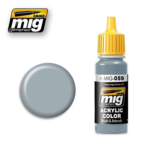 AMMO A.MIG-0059 Grey Acrylfarben (17 ml), Mehrfarbig von AMMO