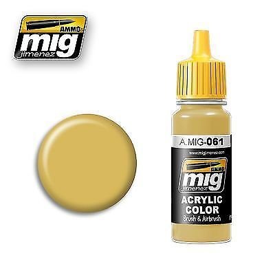AMMO A.MIG-0061 Acrylfarbe, Warm, Sandgelb, 17 ml, Mehrfarbig von Mig Jimenez