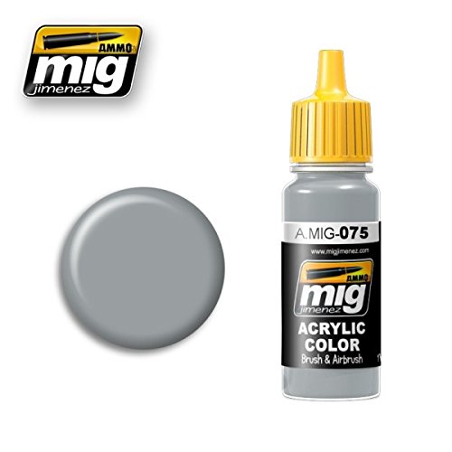 Ammo A.MIG-0075 Stone Grey Acrylfarben (17 ml), Mehrfarbig von Ammo