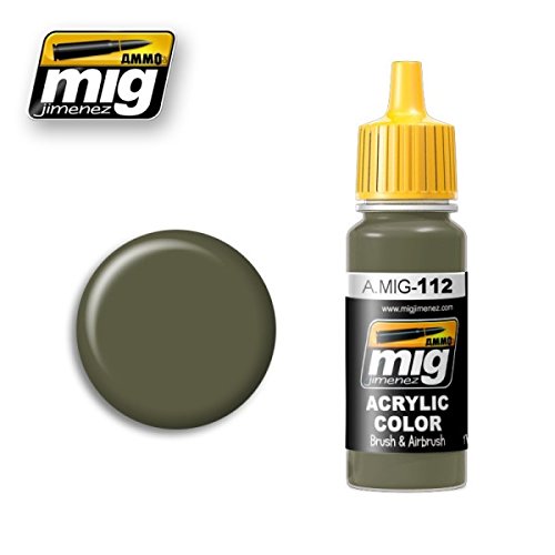 AMMO A.MIG-0112 SCC 15 (British 1944-45 Olive Drab) Acrylfarbe, 17 ml, Mehrfarbig von AMMO