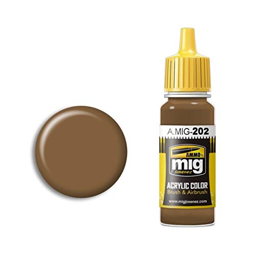 Ammo MIG-0202 Fs 30219 Hellbraune Acrylfarben, 17 ml, Mehrfarbig Ammo MIG-0202 Fs 30219 Hellbraune Acrylfarben, 17 ml, Mehrfarbig von Mig Jimenez