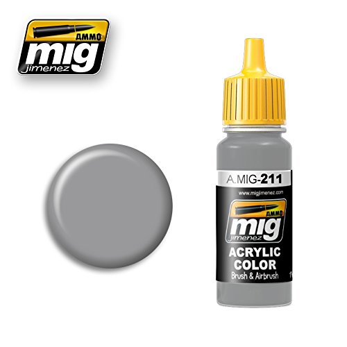 AMMO A.MIG-0211 Fs 36270 Acrylfarbe, Mittelgrau, 17 ml, Mehrfarbig von AMMO