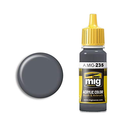 AMMO A.MIG-0235 Fs36152 Acrylfarbe, Dunkelgrau, Amt-12, 17 ml, Mehrfarbig von AMMO
