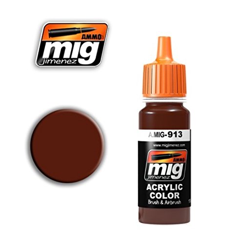 AMMO A.MIG-0913 Acrylfarben auf rotbrauner Basis (17 ml), Mehrfarbig von AMMO