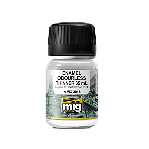 AMMO A.MIG-2018 Auxiliary Enamel Ouderless Verdünner, Mehrfarbig, 35 ml (1er Pack) von AMMO